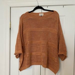 Universal Thread crocheted sweater poncho